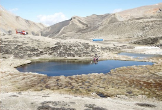 Pokhara to Damodar Kunda Helicopter Tour